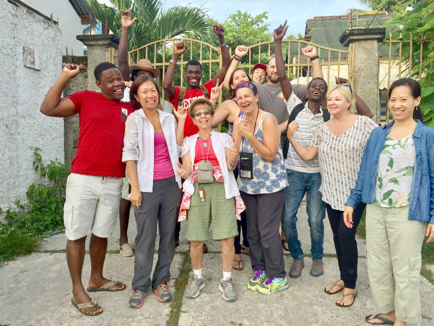Another Haiti donation impact photo